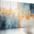 8 Pack Teal Art Acoustic Panels