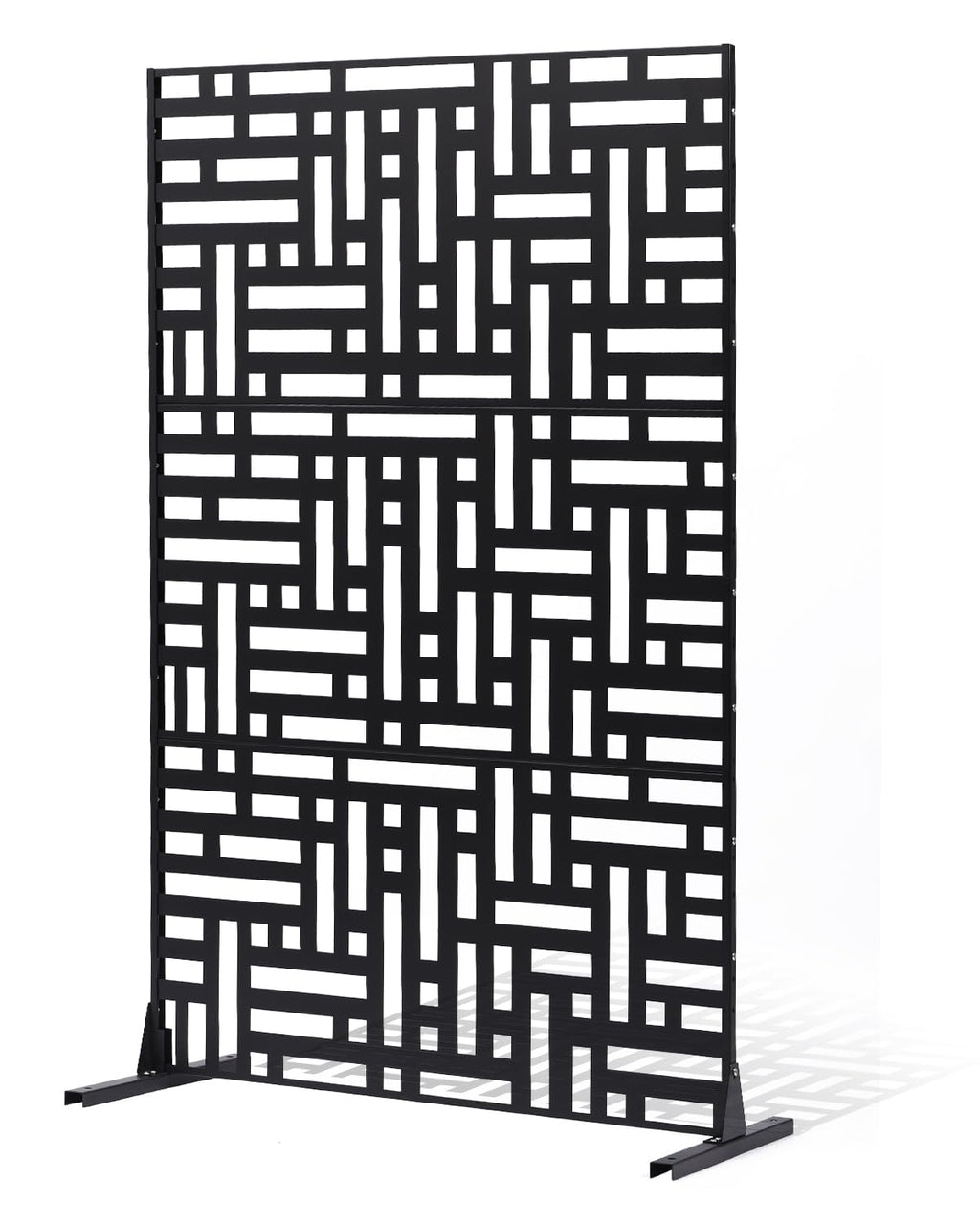 3-Panel Metal Privacy Screen