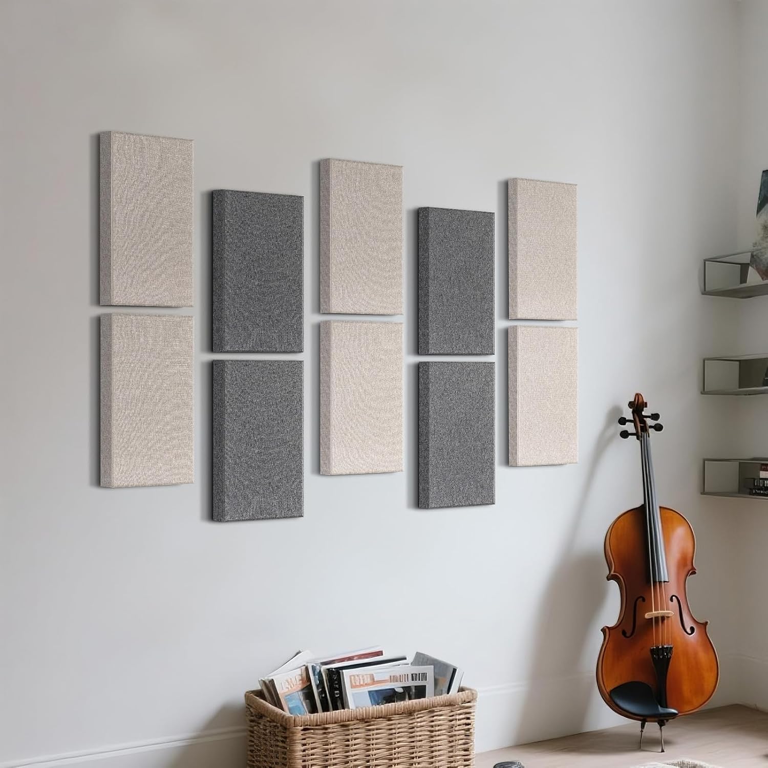 Thick Linen Acoustic Panels