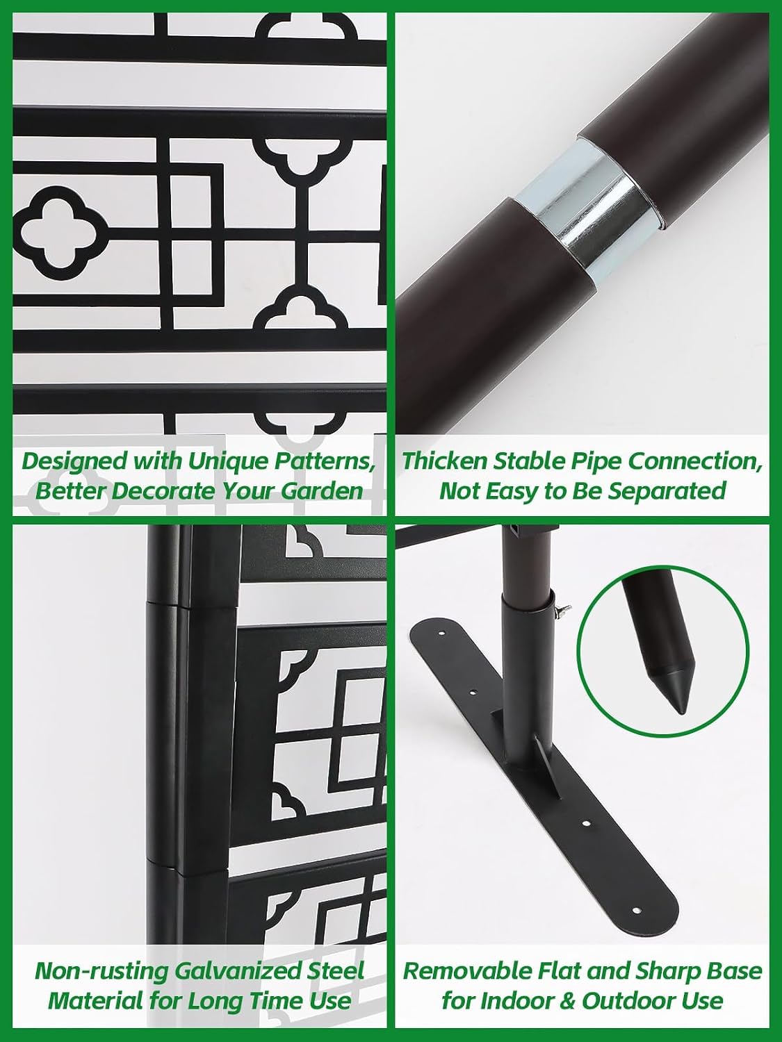 Freestanding Metal Privacy Screen