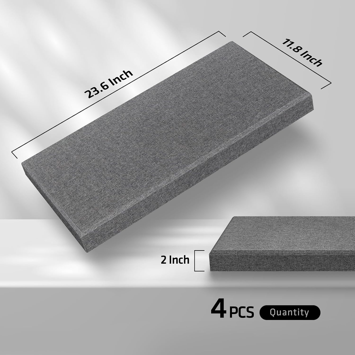 Thick Acoustic Wall Panels