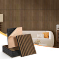 12 Pack Walnut Acoustic Wall Panels