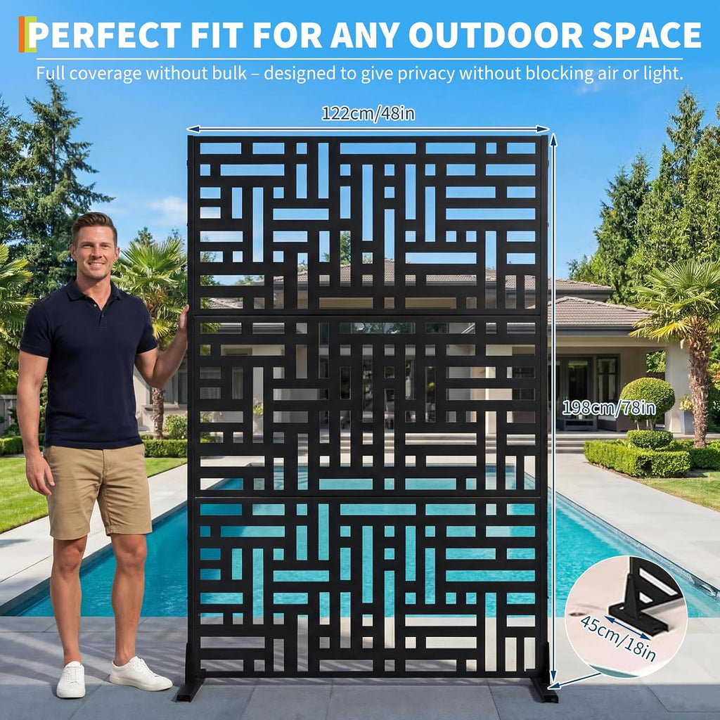 Freestanding Privacy Screen