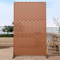 6FT Freestanding Metal Privacy Screen
