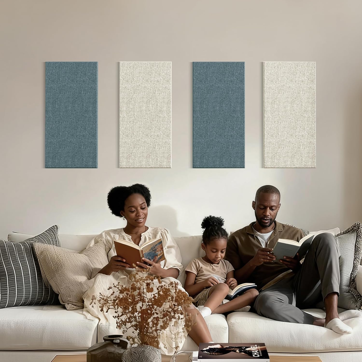 Self-Adhesive Fabric Acoustic Panels