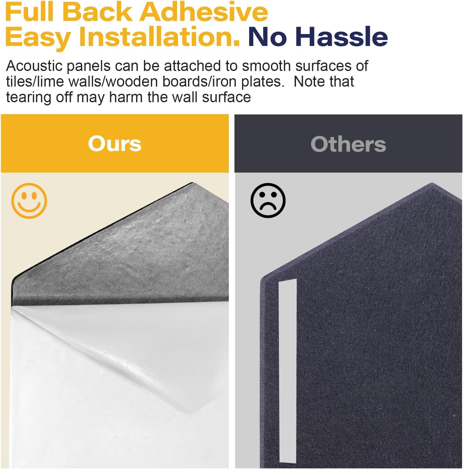 12 Pack Acoustic Wall Panels