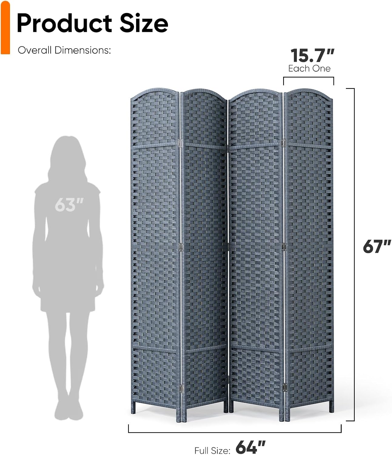 Folding Polypropylene Outdoor Privacy Screen