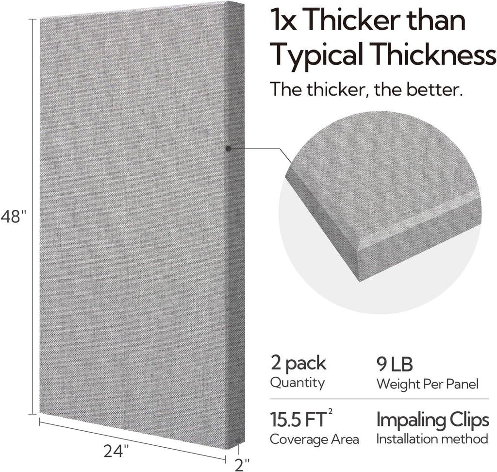 Large Fabric Acoustic Wall Panels