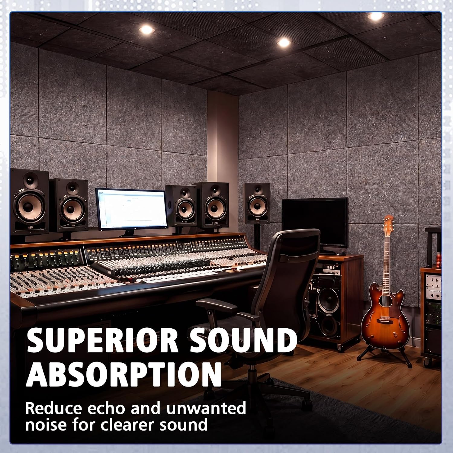 Denim Insulation Acoustic Wall Panels