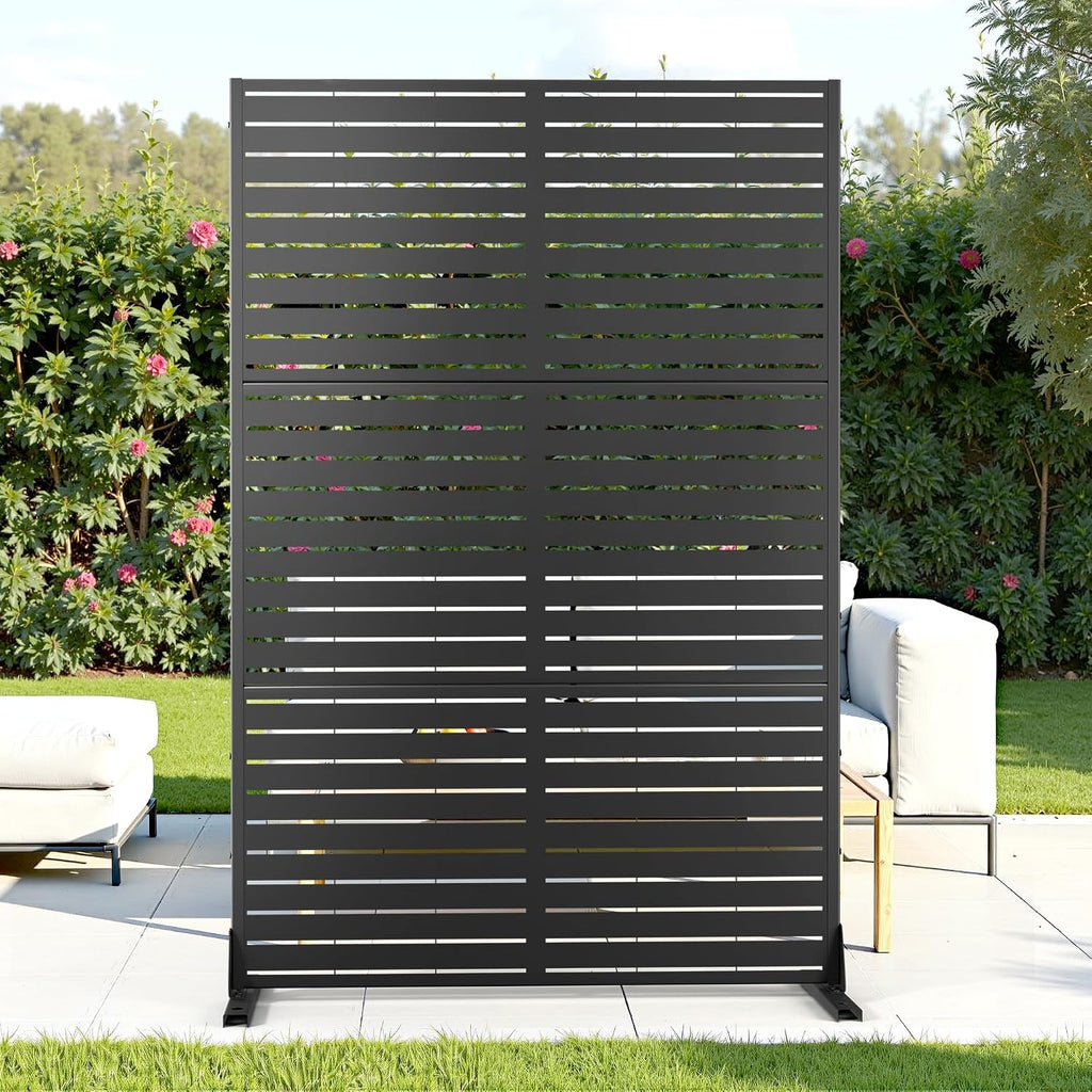 Freestanding Metal Privacy Screen