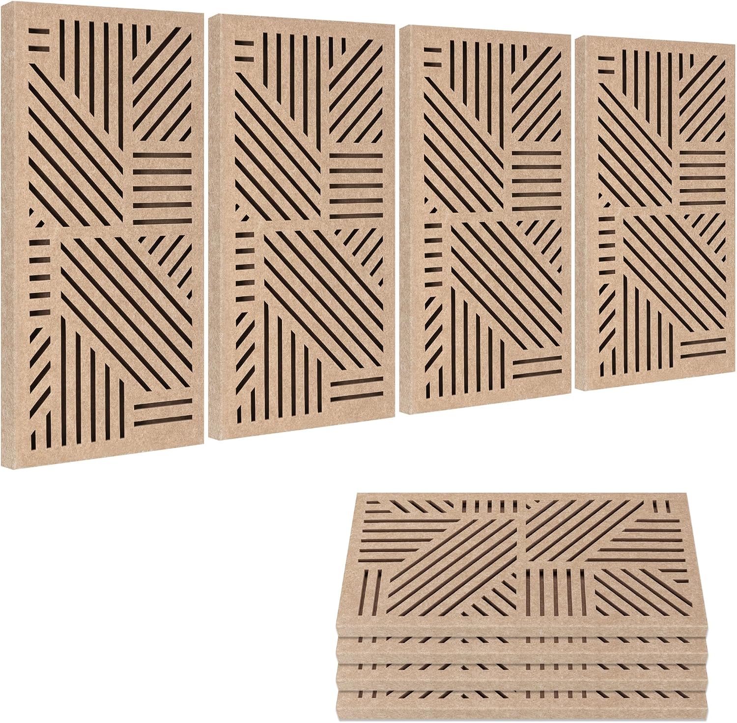 4 Pack Decor Acoustic Wall Panels